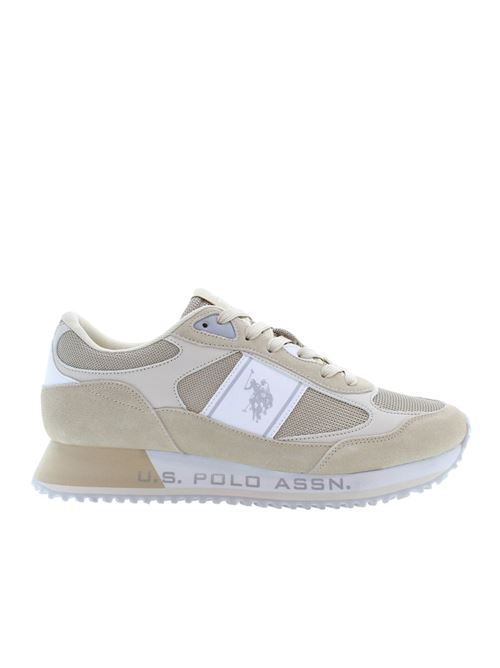 CLEEF007A U.S. POLO ASSN | CLEEF007M/5ST1/LBE-WHI01